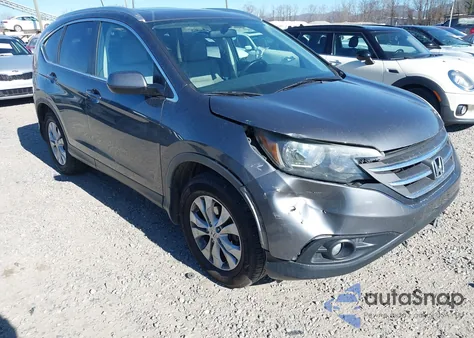 2013 Honda Cr-V Ex-L z USA, uszkodzony, nr VIN 2HKRM4H70DH610896